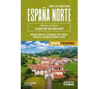 Mapa de carreteras de España Norte 1:340.000