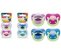 Mapa NUK SUCCH SIGNATURE NIGHT SILICONE 0-6 2 PEZZI