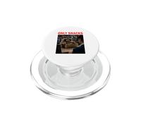 Mapache Aduana Only Snacks Amante de los animales divertido PopSockets PopGrip per MagSafe