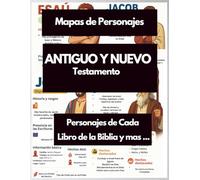 Mapas de Personajes Antiguo y Nuevo Testamento Ilustrado