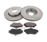 MAPCO 47531 Kit dischi e pastiglie Assale anteriore con lamierino anticigolío ventilato