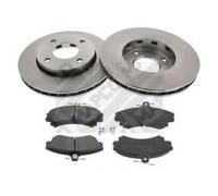 MAPCO Kit Dischi E Pastiglie Freno Anteriore per MITSUBISHI COLT VI (Z3A, Z2A)