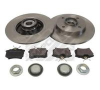 MAPCO Kit Dischi E Pastiglie Freno Posteriore per OPEL Crossland X (P17) pieno