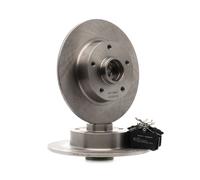 MAPCO Kit Dischi E Pastiglie Freno Posteriore per RENAULT Megane III Hatchback