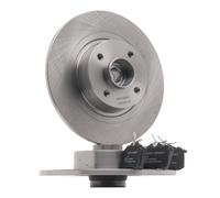 MAPCO Kit Dischi E Pastiglie Freno Posteriore per RENAULT SCÉNIC II (JM0/1)