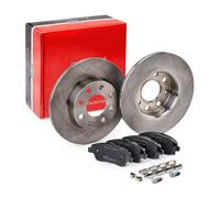 MAPCO Kit dischi e pastiglie per OPEL Corsa C Schrägheck (X01) Anteriore pieno