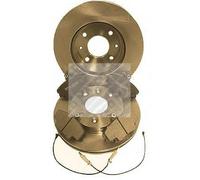 MAPCO Kit dischi e pastiglie per RENAULT CLIO II (BB0/1/2, CB0/1/2) 19 I (B/C53)