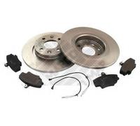 MAPCO Kit dischi e pastiglie per RENAULT TWINGO I (C06) TWINGO II (CN0) pieno