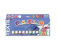 Tempera solida PLAYCOLOR One TEXTILE conf.12 col.ass.