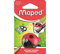 Maped Temperamatite Easy 018114 - Temperamatite Coccinella - Temperamatite 1 Foro - Ergonomico