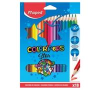 Matite colorate Maped Star scatola da 18