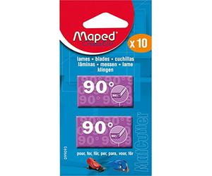 Maped 21464 - Set di 10 lame per scalpello A90