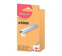 Maped 326602 punti metallici 19 1/4, 6 mm, Zincato, grosspackung
