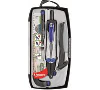 Maped 538717 Compasso, Nero/Blu