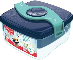 Maped 870104 Portavivande a Scomparti, Plastica, Blu