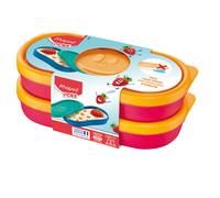 MAPED - 870901 - Snack box Picnik Concept - rosa corallo - Maped - set 2 pezzi - 92083 - Conf. da 1 Pz.