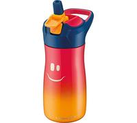 Maped 871201 Picnik Concept Kids - Borraccia per bambini con cannuccia - Apertura automatica con pulsante - Facile da pulire - Corpo in acciaio inossidabile - Arancione - 430 ml 871203
