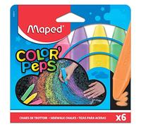 Maped 936010, Gessi Grandi - Gessi Per Marciapied o Murales - Confezione 6 pezziPS