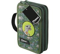 Maped - Astuccio scolastico Garnie Dino - Motivi DOP originali, manico pratico, cerniera resistente - Alta qualità e durevole - Astuccio scuola per bambini progettato per il rientro scolastico