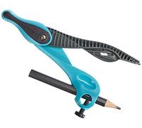 Maped - Bussola scolastica Kid'Z Anello - Bussola per bambini per principianti - a partire dai 6 anni - Punta di sicurezza e anello adattatore - Colore blu, 191690