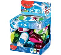 MAPED Clean 1 hole canister temperamatite, colori assortiti 2 HOLE