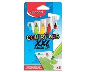 Maped Color Peps - Confezione da 5 pennarelli a punta XXL