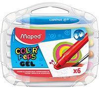 MAPED Color Peps Gel In Box Plastica X6 Colori Assortiti