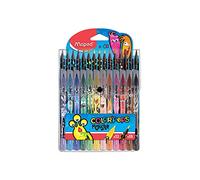 Maped Color Peps Monster Confezione 27 Pezzi 12 Pennarelli E 15 Pastelli 984718