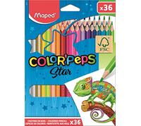 Matite colorate Maped Star scatola da 36