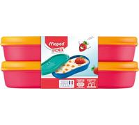 MAPED - 870901 - Snack box Picnik Concept - rosa corallo - Maped - set 2 pezzi - 92083 - Conf. da 1 Pz. - 870901
