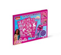 Maped Creativ - Adesivi da grattare per bambini Barbie con effetto olografico, 70 adesivi Barbie da 5 anni, colore: Rosa