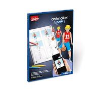 Maped Creativ Animaker Flash Action - Set completo di quaderno da colorare + matite e forniture per istruzioni e accesso app animaker - dai 6 anni