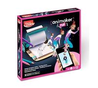 Maped Creativ Animaker Flip Poetic - Set completo di quaderni e supporto per la creazione di cartoni animati + matite e forniture per accesso app animaker - dai 7 anni
