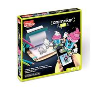 Maped Creativ - Animaker Flip Pop - Creative Cartoons - Complete Set with Notebook & Learning Aid Flipbook + Pencils and Accessories for Animaker App - from 7 Years