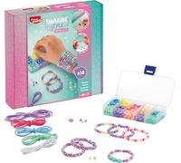 MAPED CREATIV - Bracciali Imagin'Style - Kit fai da te per bambini per creare braccialetti intrecciati e perline - attività creativa intorno ai gioielli - dai 5 anni in su