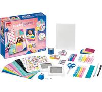 Maped Creativ - Kit completo di attività con 50 accessori e materiali, 1 quaderno e 2 cornici per foto Polaroid da decorare, da 7 anni