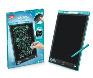 Maped Creativ Magical Board Maxi - Tablet da disegno LCD con schermo da 12 pollici e pennino capacitivo, leggero e facile da trasportare, disegno cancellabile all'infinito, per il tempo libero