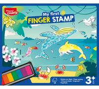 Maped Creativ My First Finger Stamps - Fun Set of Fingerprints for Toddlers - Cr