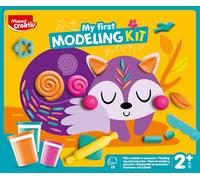 MAPED CREATIV - My First Modeling Kit - Attività Pasta modellabile per tutti-piccoli - Cofanetto sensoriale da 2 anni con strumenti e carte