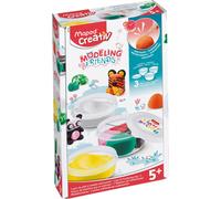 Maped CREATIV Refill Pot with Modelling Clay for Modelling Friends Pack of 3 Ref