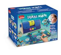 Maped Creativ - Stories Maker - Creatore di storie, disegnare, inventare e registrare storie, con deformatore vocale e 200 adesivi, attività creativa, a partire dai 6 anni