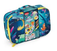 Maped Creativ - Valisetta con + di 50 pezzi Jungle Fever - Attività creative e colorate - Matite, pennarelli e gessi Jumbo + Dipinti a Dito, Pasta modellabile, Stickers, Accessori - 2-5 anni