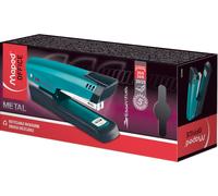 Maped - Essentials Deco 24-26/6 Stapler - for 20/25 Sheets - Glossy Varnish Surf
