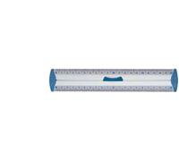 Maped Righello piatto in alluminio 200 mm con impugnatura