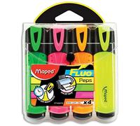 Maped Fluo Pep'S Classic Evidenziatore Colori Assortiti In Busta 4 Pz