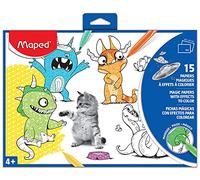 MAPED Fogli Da Colorare Con Effetti Magnetici (21X29,7) X 15 Fg