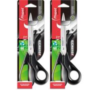 Maped Forbici Advanced Green 21 Cm Asimmetriche (Confezione da 2)