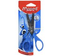 Maped - Forbici Essentials con punte rotonde 13 cm - Forbici per bambini con anelli ergonomici - Lame graduate in cm - Forbici scolastiche da 4 anni - Per scuola materna e primaria