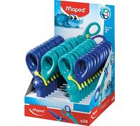 Maped - Forbici scolastiche - Kidi Pulse - Forbici per bambini - Ideale per imparare a tagliare - Non guidare l'elettricità - Non tagliare la pelle e i capelli - Materiale scolastico