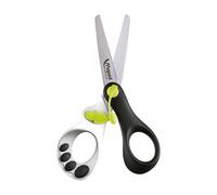 Maped forbici singolo Taglio a zig zag ambidestro bambino Nero Verde Bianco
